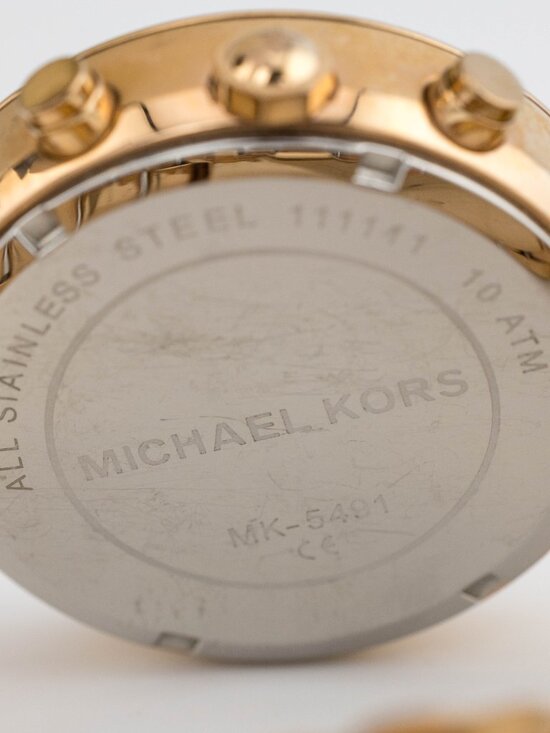Michael Kors MK5491 Quartz Analog Women\'s Watch New Battery main image 9